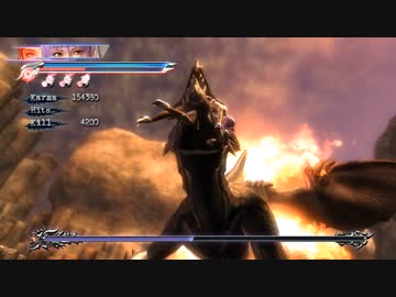 【リョナ】あやね、ドラゴン齧られ続ける！(虫のおまけ付)【NINJA GAIDEN Σ2】【※閲覧注意】【ryona】