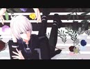 【MMDグラブル】ファーさんとベリアルで侵蝕【コラボカフェ衣装】