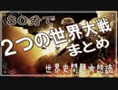 ８０分で２つの世界大戦まとめ　【世界史】【睡眠薬】【入眠剤】果てしなく続く世界史朗読シリーズ