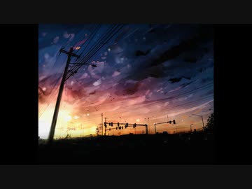 夕闇絵画（日食なつこ）【歌愛ユキ・音街ウナカバー】