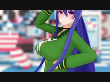 対魔忍MMD　秋山凜子　チーズケーキクライシス