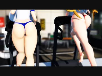 【ボイロAV】マキちゃんとささらちゃんがルームランナーで走るだけの健全動画