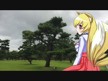 ヒヨリちゃんのお散歩_皇居外苑１