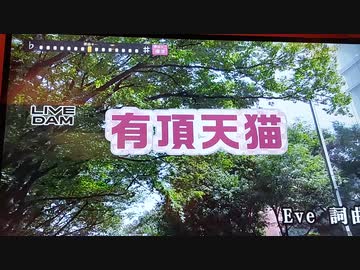 精密採点Aiで歌ってみた。高低差あり過ぎ「有頂天猫」編