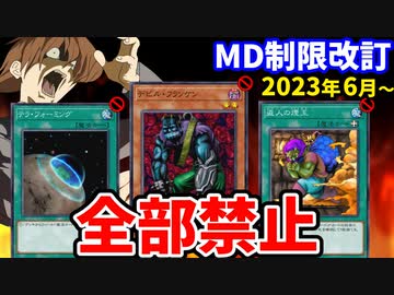 デビフラ、テラフォ、煙玉禁止！イシズ大幅規制！MD2023年6月の改訂を解説！