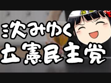 立憲に投票するメリットがマジで見当たらない