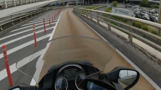 首都高から羽田空港P3バイク駐車場への行き方