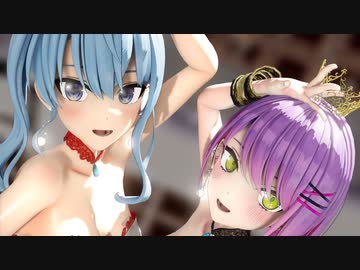 【MMDホロライブ】星街すいせい 常闇トワで Red Velvet 『Queendom』 【紳士向け】