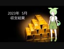 2023/05  月次収支結果　FX　Monthly balance result