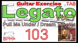 Pull Me Under / Dream Theater ギターソロ TAB【キソレン Legato Vol.7】