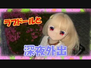 【ラブドールとの日常】ラブドールと深夜外出！暑い季節には最適解？【ゆっくり解説・ゆっくり茶番劇】