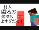 村人殴るの気持ちよすぎだろ！【マイクラ/おとめっど】