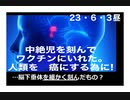 23・6・3昼　これが　悪魔の現実! ワクチンには　胎児が入っている。