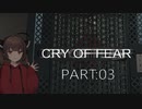 Cry of Fear part:03【VOICEROID実況】