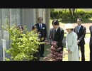 秋篠宮ご夫妻が記念植樹　子供たちと交流も
