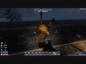 [7DTD] ナイトメア常走インセイン動物園127 [α20.7]