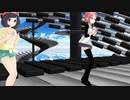 [MMD]Pu式ミヅキとlat式改変ルカ「WAA!!!!」
