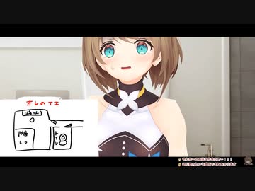 配信中にわざとミュート無しでおしっこをする栗駒こまる