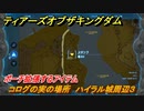 ゼルダの伝説ティアーズオブザキングダム　コログの実の場所　ハイラル城周辺３　ポーチ拡張するアイテム　＃５９２　【ティアキン】