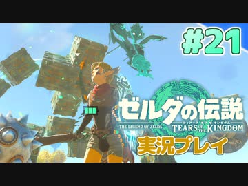 【実況】大空を翔る。ゼルダの伝説ティアーズオブザキングダム 実況プレイ！Part21【ゼルダの伝説TotK】