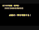 紅子の宇宙船 －音声版－ 2023年06月06日