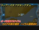 ゼルダの伝説ティアーズオブザキングダム　コログの実の場所　ハイラル城周辺８　ポーチ拡張するアイテム　＃５９７　【ティアキン】