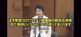 わざと後手後手にする厚労省　　　2023.6.8　早稲田ゆき議員