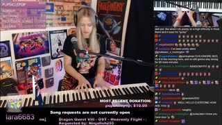 Lara6683がドラゴンクエストのピアノコレクションを演奏する