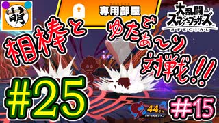 【スマブラSP】ゆたぁ～りと唐突に始めるおきらくスマブラSP　#25　「相棒とオンライン対戦編 #15」