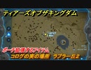 ゼルダの伝説ティアーズオブザキングダム　コログの実の場所　ラブラー丘２　ポーチ拡張するアイテム　＃６９８　【ティアキン】