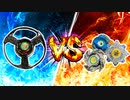 カーボントライピオでバトルしてみた動画【ベイブレード】