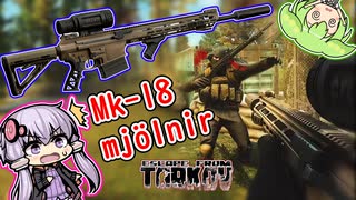 【EFT】Mk-18 .338 Lapua Magnumで安全パトロール#3 【タルコフ ボイスロイド実況】【結月ゆかり】