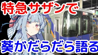 【南海電鉄】琴葉葵がだらだら語る特急サザンの旅【なんば～和歌山港】