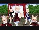 【ユノア10周年記念祭】ユノアさん5人でFREELY TOMORROW【MMD】