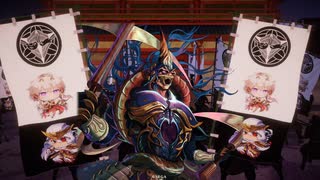 英傑大戦　毘沙門天対木曾義仲ワラ