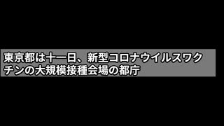 コロナワクチン春接種始まる　東京都庁北展望室