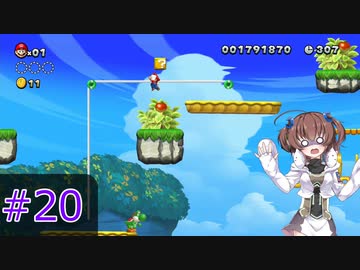 【マリオ】初スーパーマリオでピーチ救出作戦#20