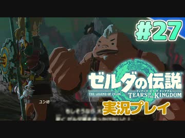 【実況】大空を翔る。ゼルダの伝説ティアーズオブザキングダム 実況プレイ！Part27【ゼルダの伝説TotK】