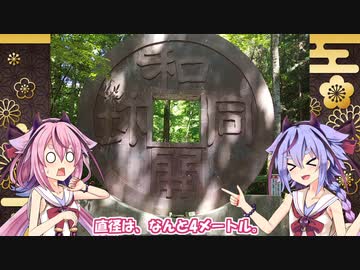 クソデカモニュメントと秩父蕎麦と立ち絵紹介と【VOICEROID旅行】
