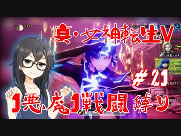 【真・女神転生V】1悪魔1戦闘縛り part21【花隈千冬実況】