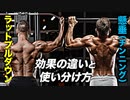 【筋トレ】チンニングとラットプルダウンの効果の違いと使い分け方 | ボディビルチャンピオンが解説【ビーレジェンド プロテイン】