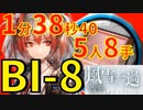 【風雪一過】BI-8ほぼ最速高速周回砥石少人数5人フィアメッタver