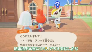 【あつ森】プロポーズゴリ押しのち、結婚【VOICEVOX実況】
