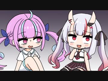 【手描き】あやめとあくあの地獄のようなトーク