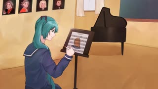 『少女が楽譜に上手に少女の絵を描いた』 feat.初音ミク(結月ゆかり&緋惺&空切づつ)