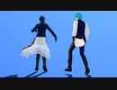 【MMD刀剣乱舞】ミュージカル衣装でNo title【一期一振】【三日月宗近】