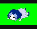 ハイハイしながら床をペロペロする小麦粉　GB