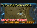 ティアキン　コログの実の場所　バメの丘周辺１　武器・盾・弓のポーチ拡張方法　＃１０４３　【ゼルダの伝説ティアーズオブザキングダム】