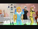 【MMDモデル配布】サーシャとヤマトの皆さんで『ラムのラブソング』