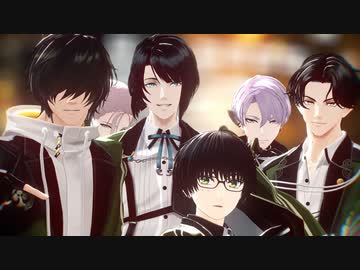 【MMD刀剣乱舞】エンヴィキャットウォーク【江6振】
